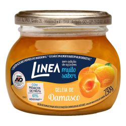 GELEIA DAMASCO LINEA VIDRO 230G