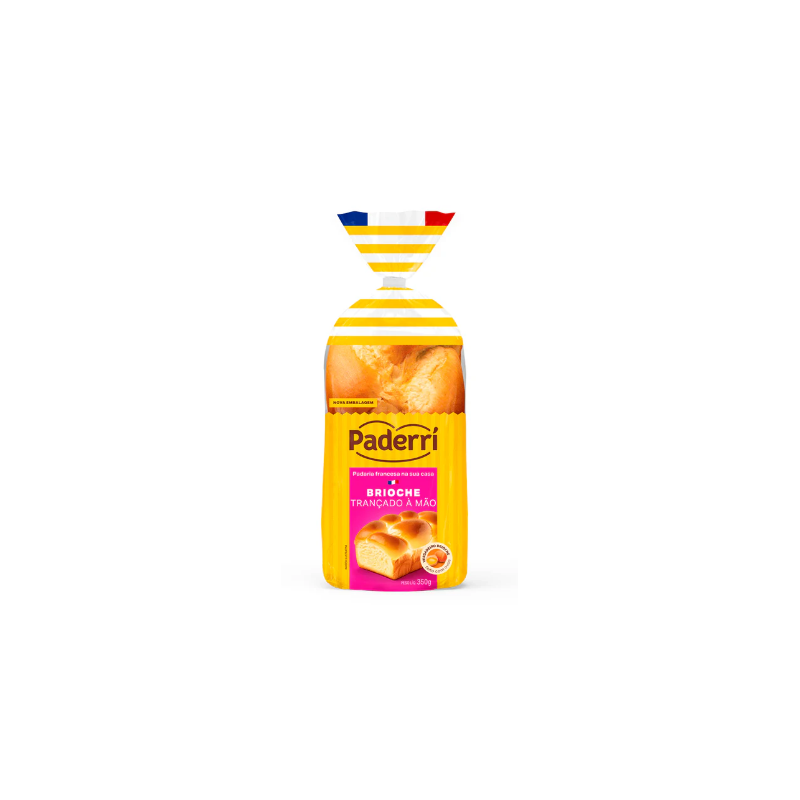 PAO BRIOCHE PADERRI TRANCADO 400G