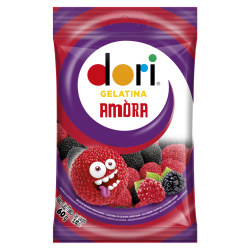 BALA DE GELATINA AMORA DORI PACOTE 60G