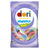 BALA DE GELATINA SORTIDOS DE FRUTAS ÁCIDAS MINHOCA DORI PACOTE 60G