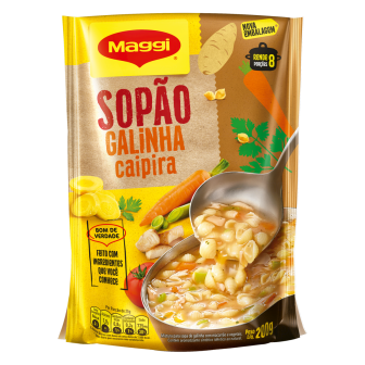 SOPÃO GALINHA CAIPIRA MAGGI SACHÊ 200G