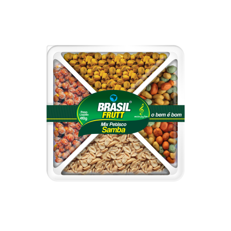 MIX PETISCO SAMBA 410G BRASIL FRUTT