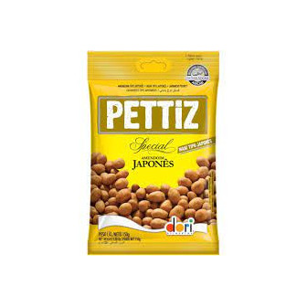 AMENDOIM JAPONÊS SALGADO DORI PETTIZ SPECIAL PACOTE 120G