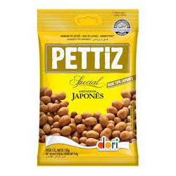 AMENDOIM JAPONÊS SALGADO DORI PETTIZ SPECIAL PACOTE 120G