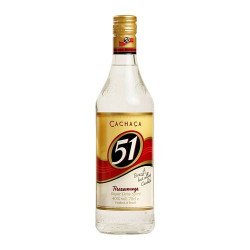 CACHAÇA TRADICIONAL 51 GARRAFA 965ML