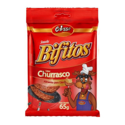 BIFITOS COLOSSO SABOR CHURRASCO COM 65G