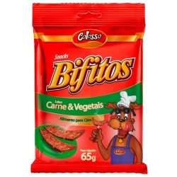 RACAO CAES BIFITOS FILH CAR/VE 65G