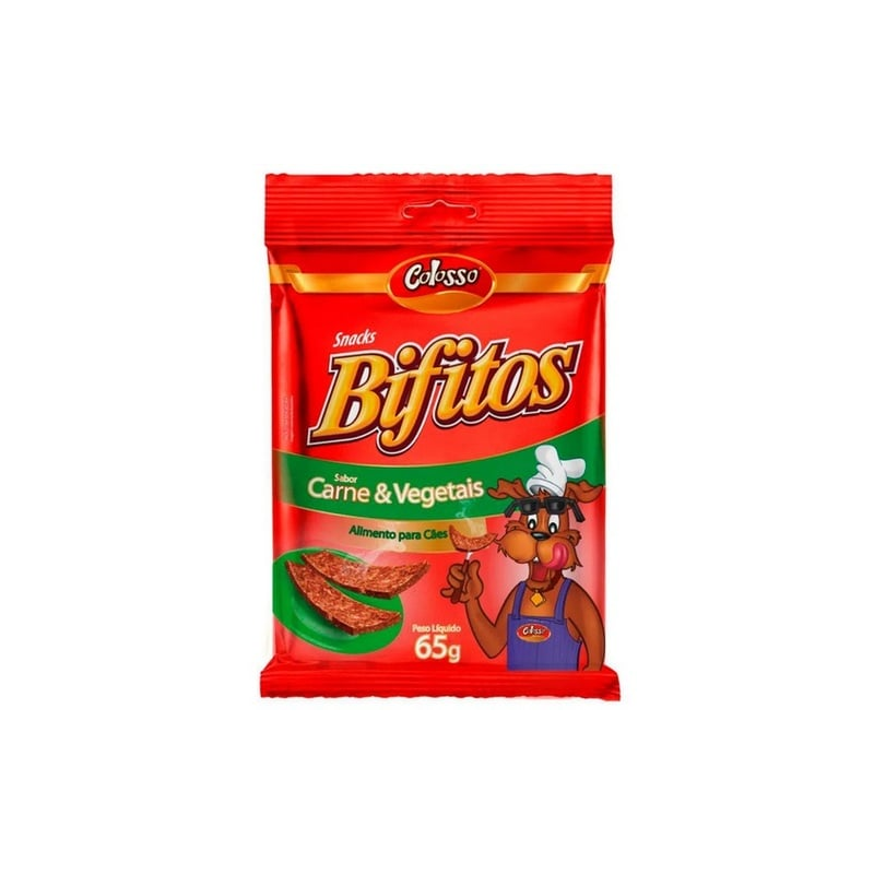 RACAO CAES BIFITOS FILH CAR/VE 65G