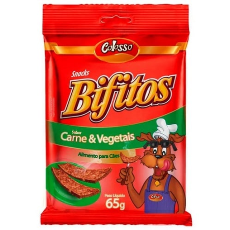 RACAO CAES BIFITOS FILH CAR/VE 65G