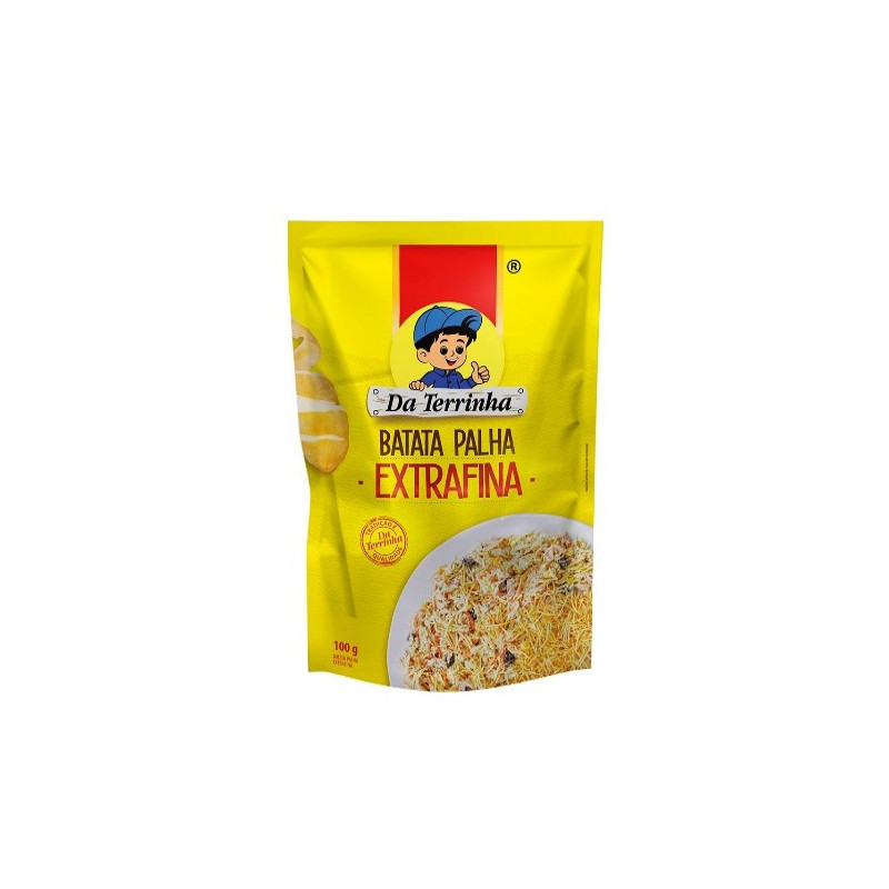 BATATA PALHA DA TERRINHA EXTRA FINA 100G - UND