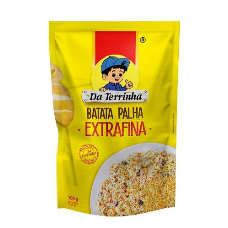 BATATA PALHA DA TERRINHA EXTRA FINA 100G - UND