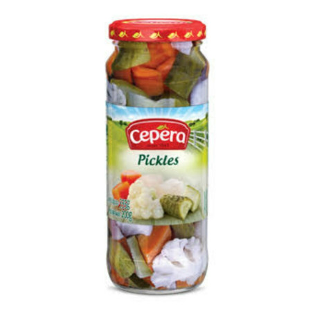 PICLES EM CONSERVA CEPÊRA VIDRO 200G