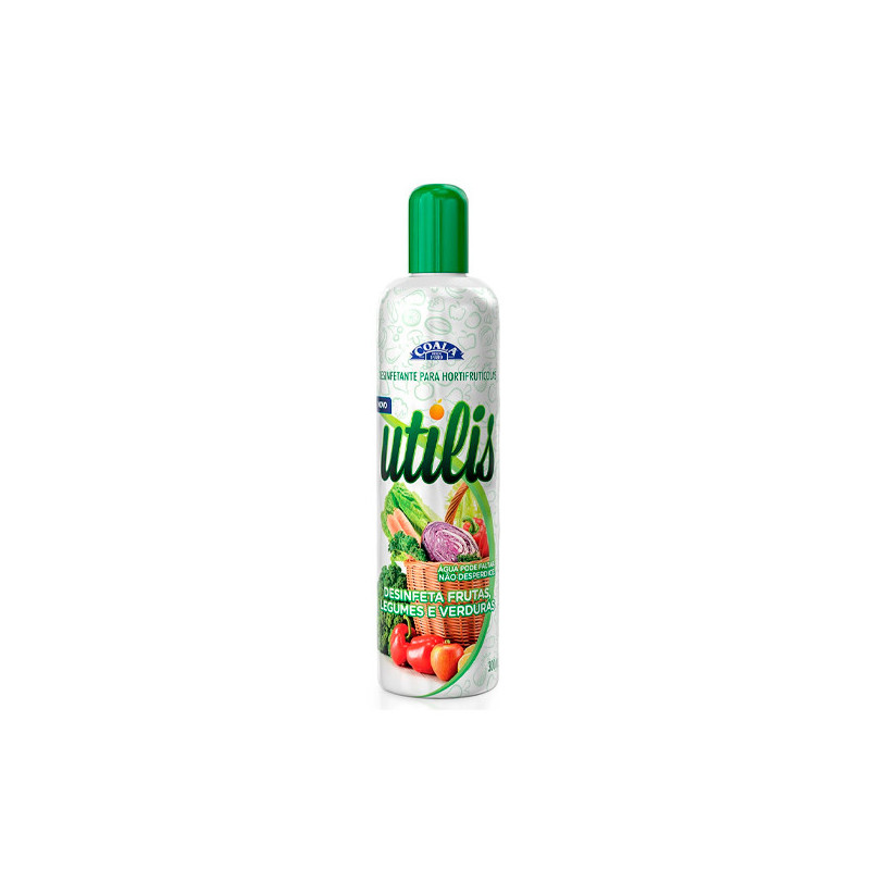 DESINFETANTE PARA HORTIFRUTI UTILIS FRASCO 300ML