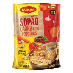 SOPÃO CARNE COM LEGUMES MAGGI SACHÊ 200G