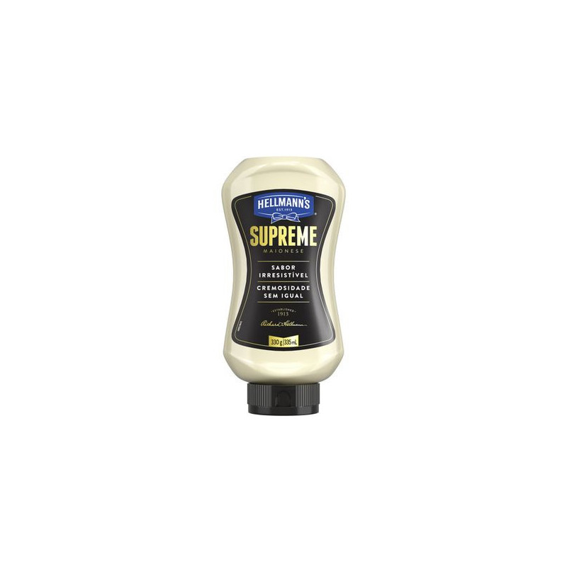 MAIONESE HELLMANNS SUPREME SQUEEZE 330G