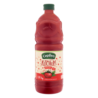 KETCHUP TRADICIONAL CEPÊRA GARRAFA 1,01KG