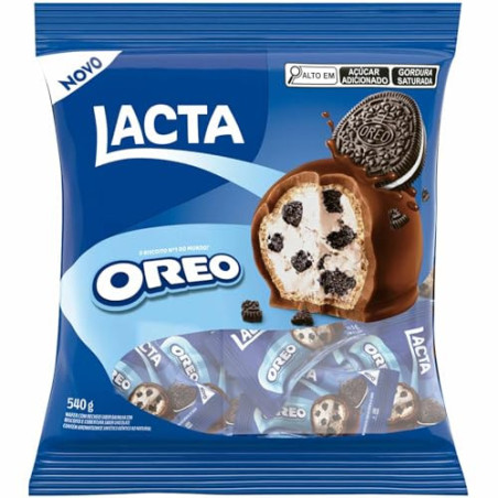 BOMBOM WAFER OREO LACTA PACOTE 540G