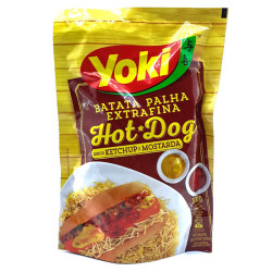 BATATA PALHA EXTRAFINA KETCHUP E MOSTARDA YOKI SACHÊ 100G
