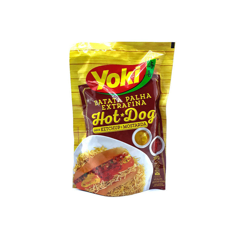 BATATA PALHA EXTRAFINA KETCHUP E MOSTARDA YOKI SACHÊ 100G