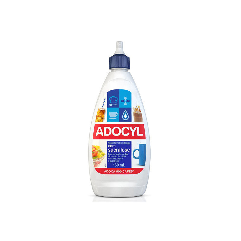 ADOÇANTE LÍQUIDO SUCRALOSE ADOCYL FRASCO 160ML