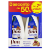PACK ADOÇANTE LÍQUIDO SUCRALOSE FINN CAIXA 130ML 2 UNIDADES GRÁTIS DESCONTO DE 50% NA 2ª UNIDADE