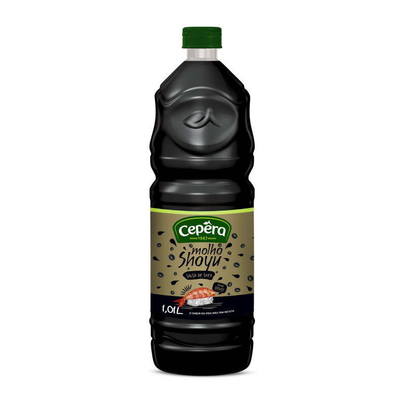 MOLHO SHOYU CEPÊRA GARRAFA 1,01L