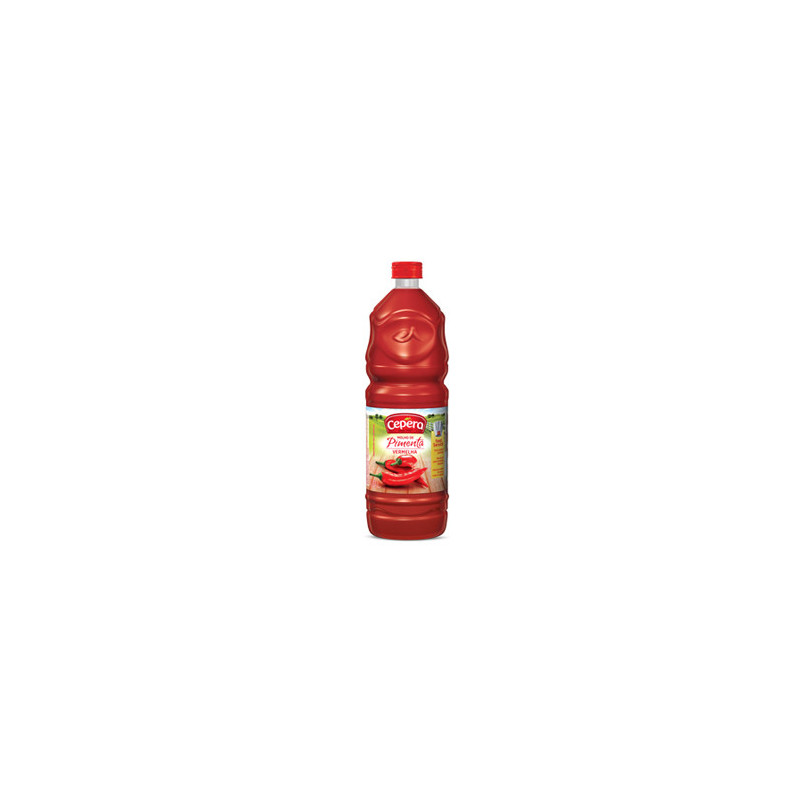 MOLHO DE PIMENTA-VERMELHA CEPÊRA GARRAFA 1,01L