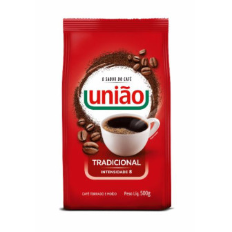 CAFÉ TORRADO E MOÍDO TRADICIONAL UNIÃO PACOTE 500G