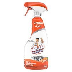 DESINFETANTE USO GERAL LARANJA MR MÚSCULO PLATINUM FRASCO 500ML BORRIFADOR