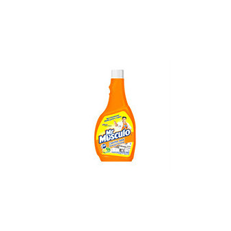 LIMPADOR DESENGORDURANTE COZINHA LIMÃO MR MÚSCULO FRASCO 500ML REFIL