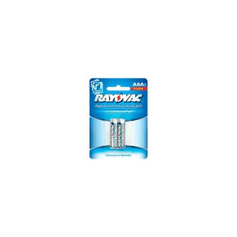 PILHA RAYOVAC ALCALINA PALITO AAA 2UNIDADE