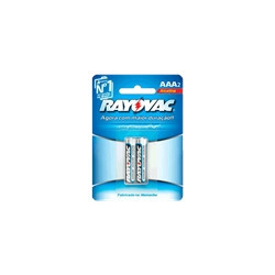 PILHA RAYOVAC ALCALINA PALITO AAA 2UNIDADE