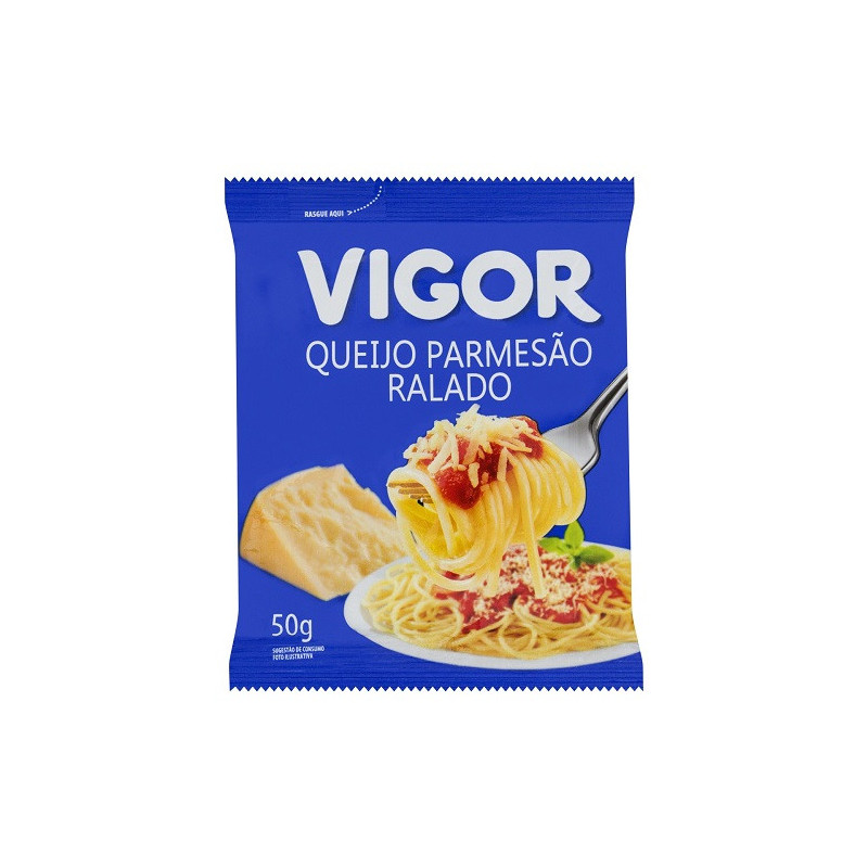 QUEIJO PARMESÃO RALADO VIGOR PACOTE 50G