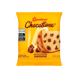 MINI PANETTONE COM GOTAS DE CHOCOLATE BAUDUCCO CHOCOTTONE PACOTE 80G