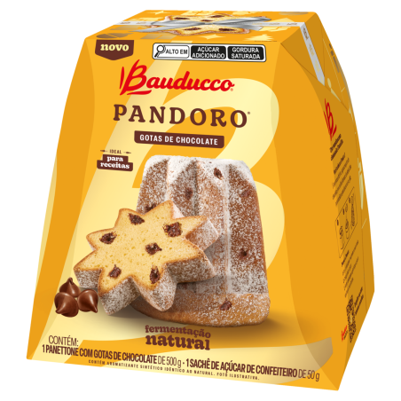 PANDORO BAUD 500G GOTAS CHOC