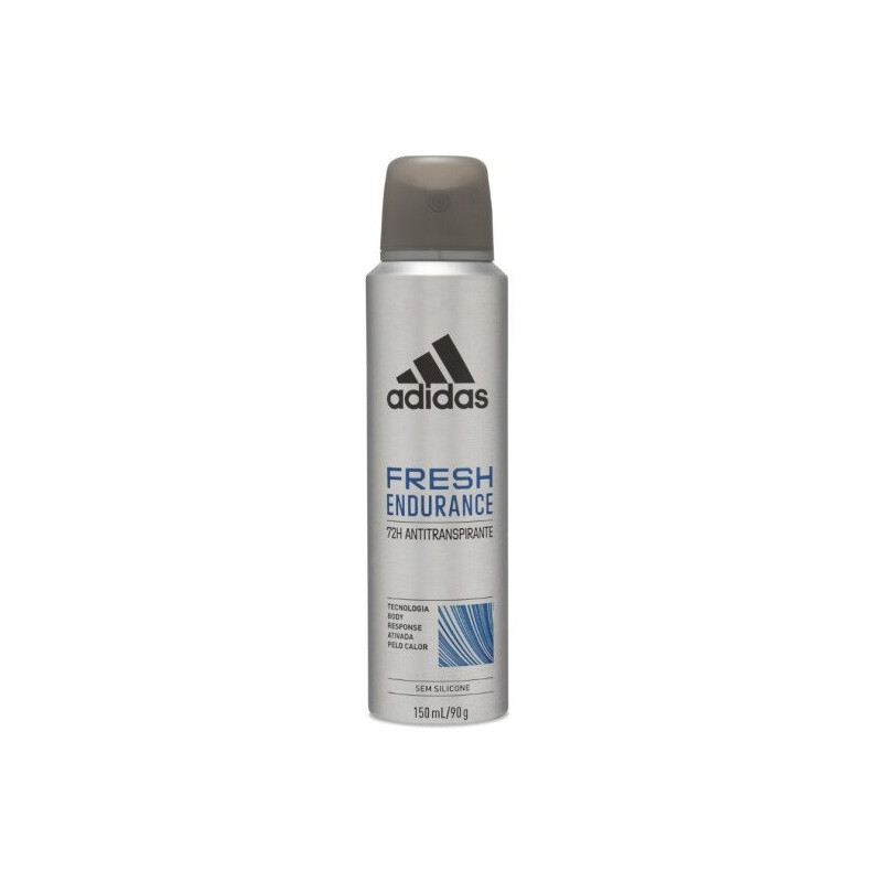 ANTITRANSPIRANTE AEROSSOL FRESH ENDURANCE MASCULINO ADIDAS 150ML SPRAY