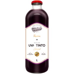 SUCO INTEGRAL UVA TINTO SUPERBOM GARRAFA 1L