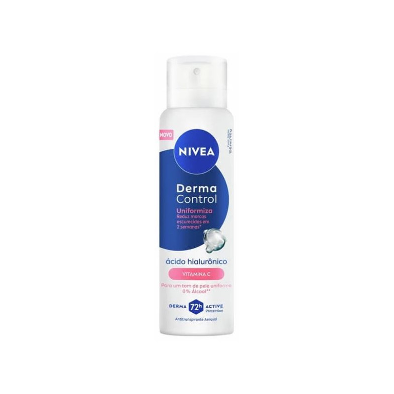 DESOD AER NIVEA 150ML DERMA CONTROL UNIFORMIZA