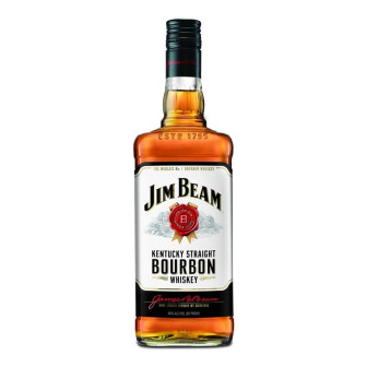 WHISKY ESPANHOL BOURBON KENTUCKY STRAIGHT JIM BEAM GARRAFA 1L
