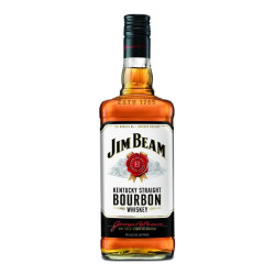 WHISKY ESPANHOL BOURBON KENTUCKY STRAIGHT JIM BEAM GARRAFA 1L
