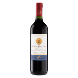 VINHO CHILENO TINTO MEIO SECO RESERVADO SANTA HELENA CABERNET SAUVIGNON VALLE CENTRAL GARRAFA 375ML