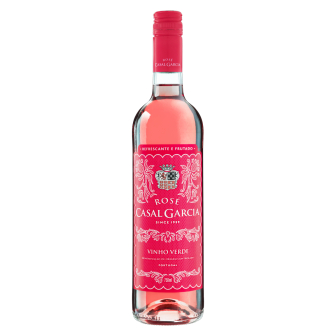 VINHO PORTUGUÊS ROSÉ MEIO SECO CASAL GARCIA VINHO VERDE GARRAFA 750ML