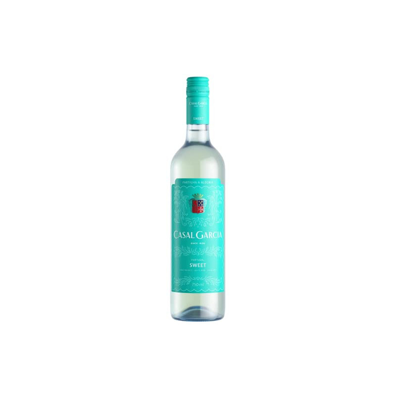 VINHO PORTUGUÊS BRANCO DOCE SWEET CASAL GARCIA ARINTO AZAL LOUREIRO VINHO VERDE GARRAFA 750ML