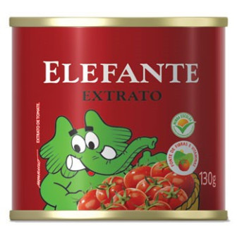 EXTRATO DE TOMATE ELEFANTE LATA 130G