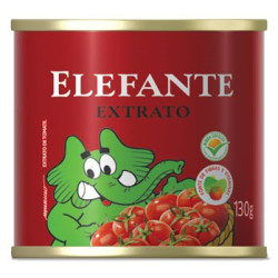 EXTRATO DE TOMATE ELEFANTE LATA 130G