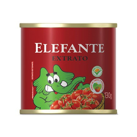 EXTRATO DE TOMATE ELEFANTE LATA 130G
