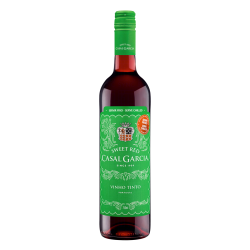 VINHO PORTUGUÊS TINTO DOCE SWEET RED CASAL GARCIA VINHÃO TOURIGA NACIONAL AZAL TINTO VINHO VERDE GARRAFA 750ML