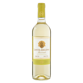 VINHO CHILENO BRANCO SECO RESERVADO SANTA HELENA SAUVIGNON BLANC VALLE CENTRAL GARRAFA 750ML