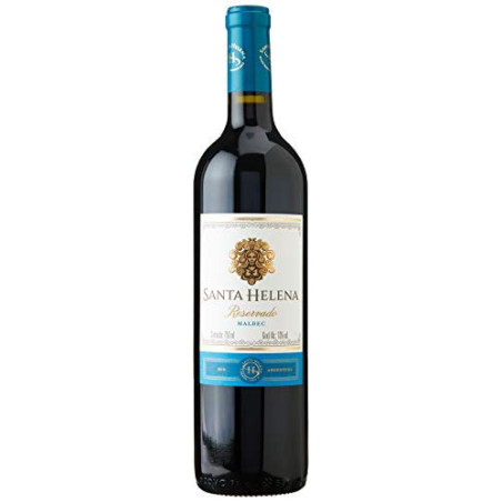 VINHO ARGENTINO TINTO SECO RESERVADO SANTA HELENA MALBEC MENDOZA GARRAFA 750ML