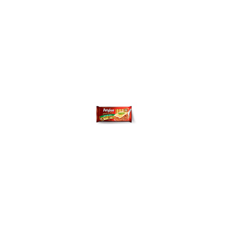 MASSA DE SÊMOLA PARA LASANHA TRADICIONAL PETYBON PACOTE 200G